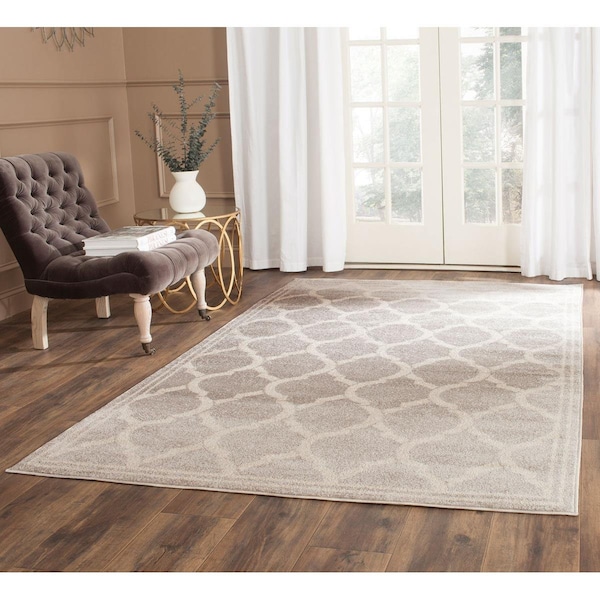 Safavieh Amherst Large Rectangle Rugs Light Grey & Ivory - 9 x 12 ft. AMT415B-9 - main